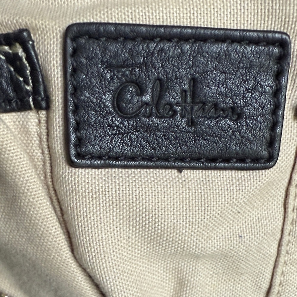 Black Cole Haan Satchel Bag - Picture 7 of 16